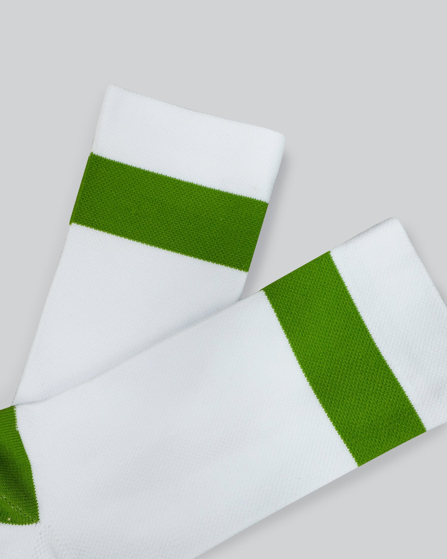 
                  
                    Stripe Team Sock - White / Green
                  
                